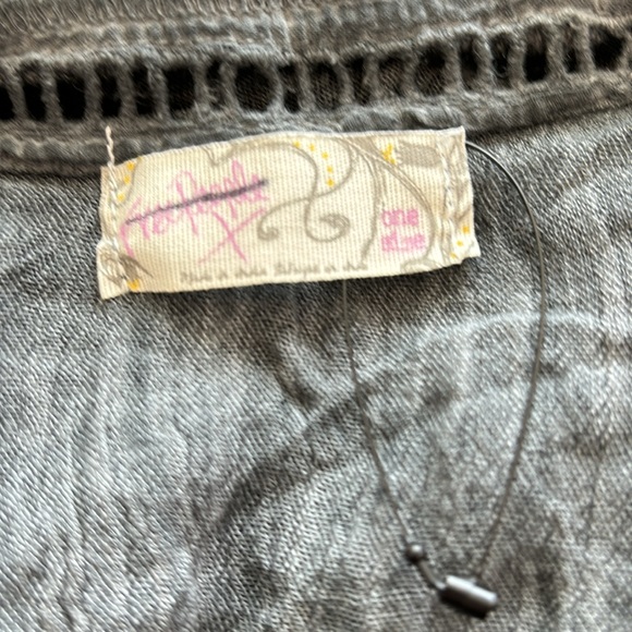 Free People Sun Bleached Fringe Kimono One-Size - Picture 7 of 7